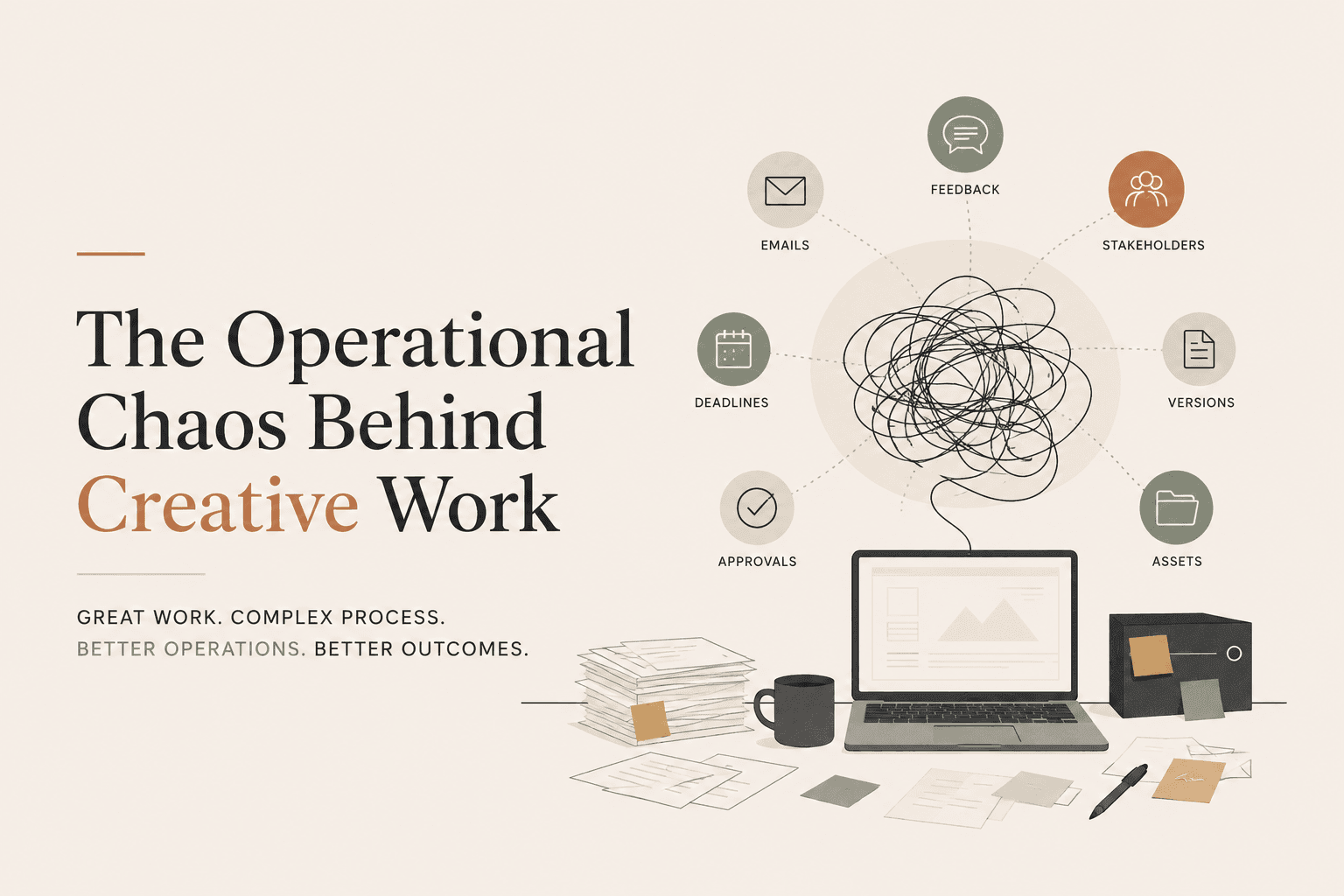 creative excellence often depends less on talent and more on operations.